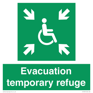Evacuation temporary refuge